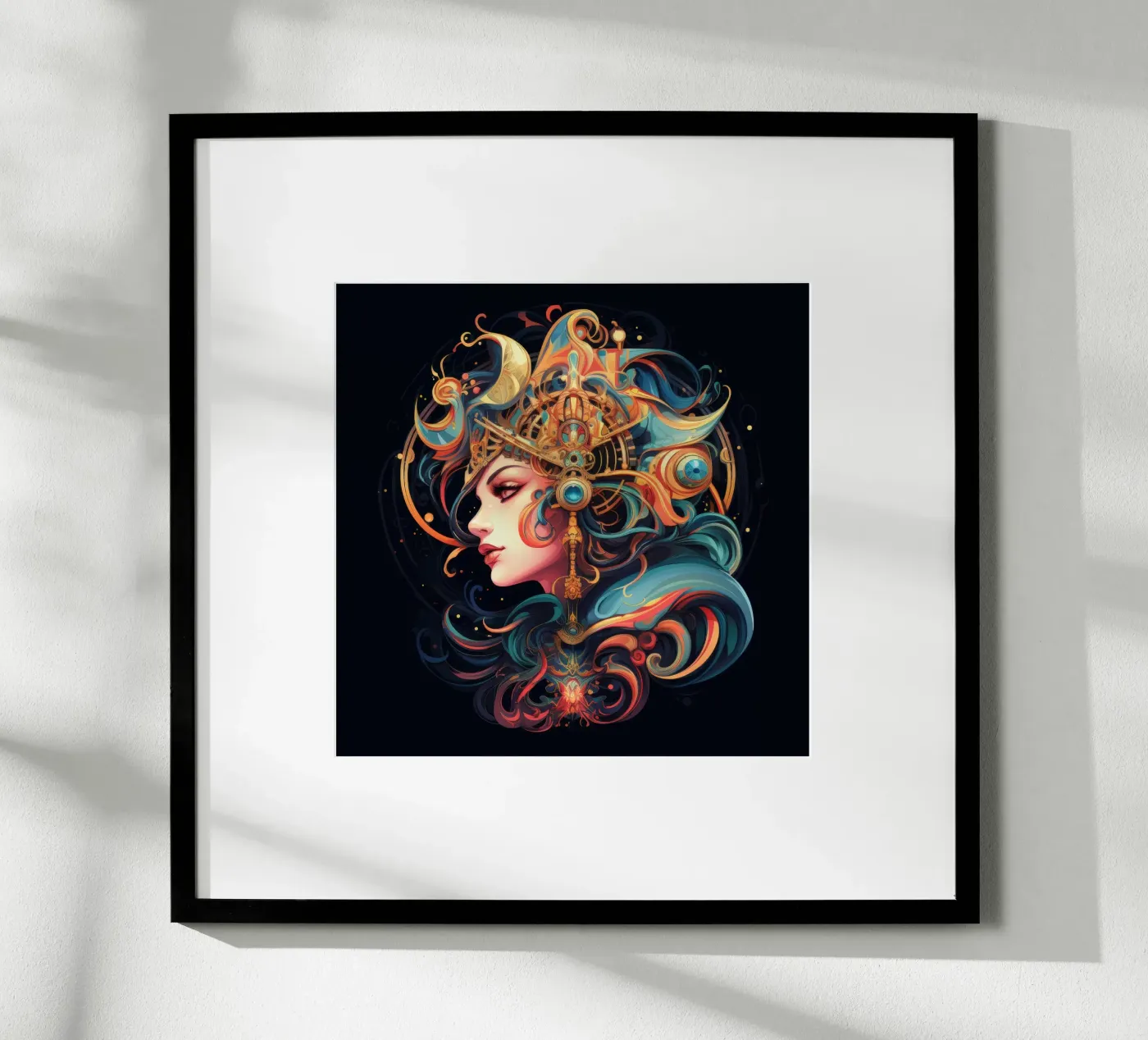 Celestial Poster von Art Unleashed