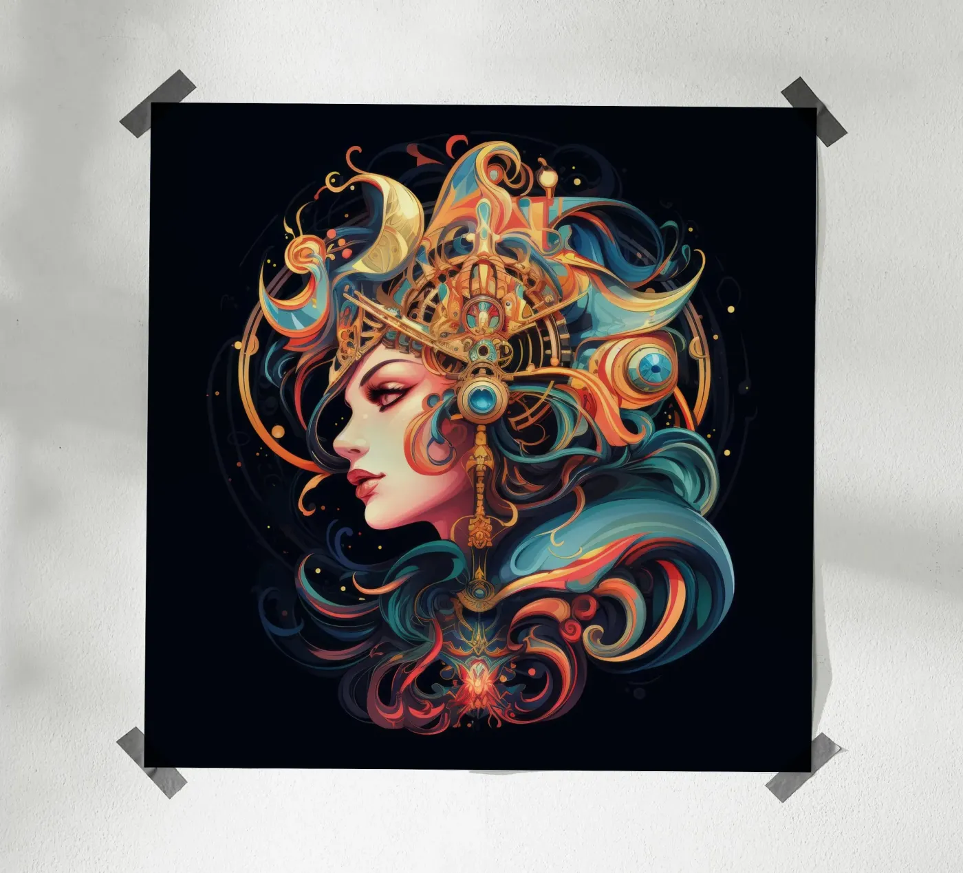 Celestial poster da Art Unleashed