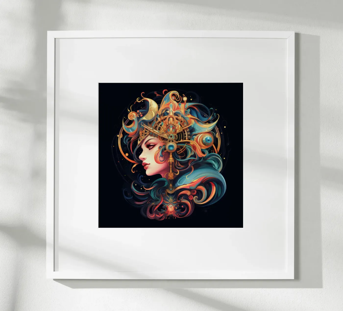 Celestial Poster von Art Unleashed
