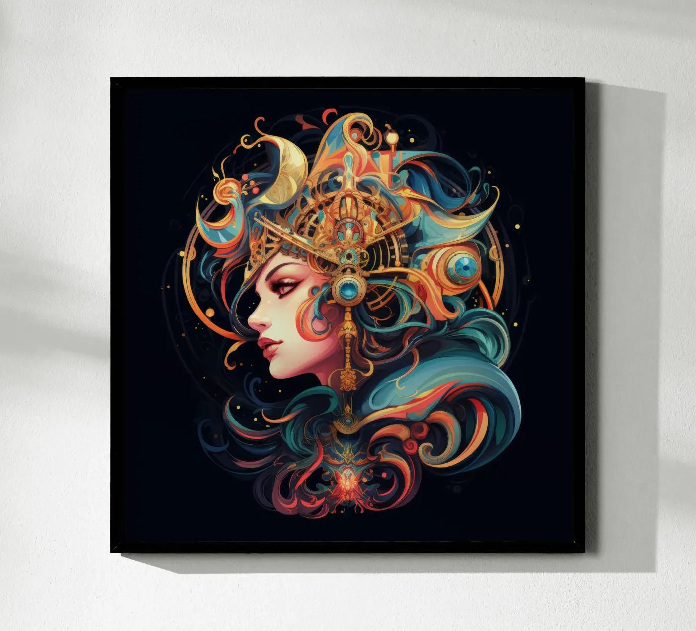 Celestial Poster von Art Unleashed