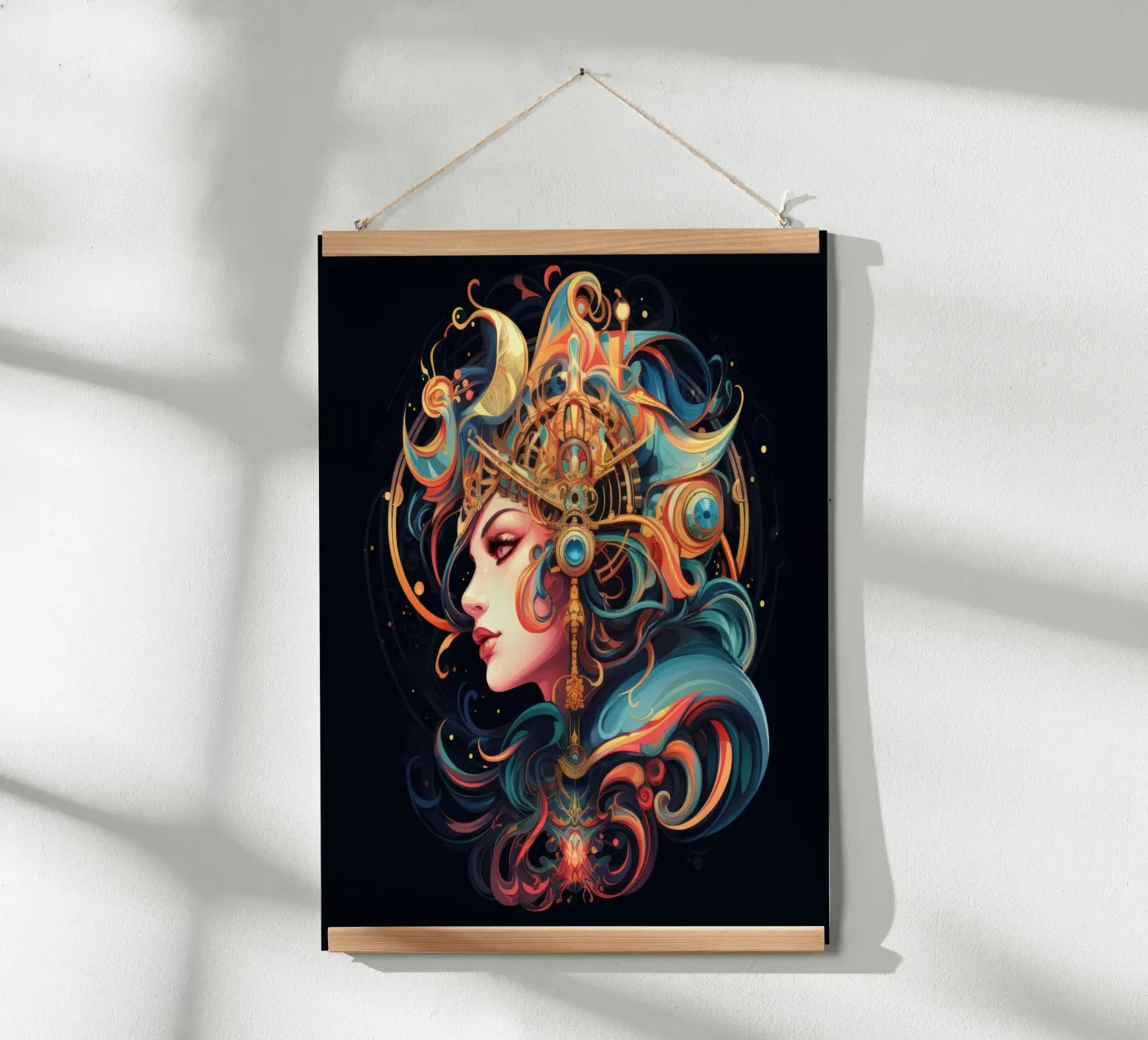 Celestial Poster von Art Unleashed