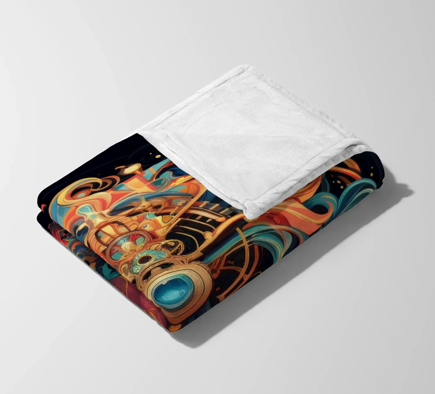 Celestial fleece blanket by Art Unleashed