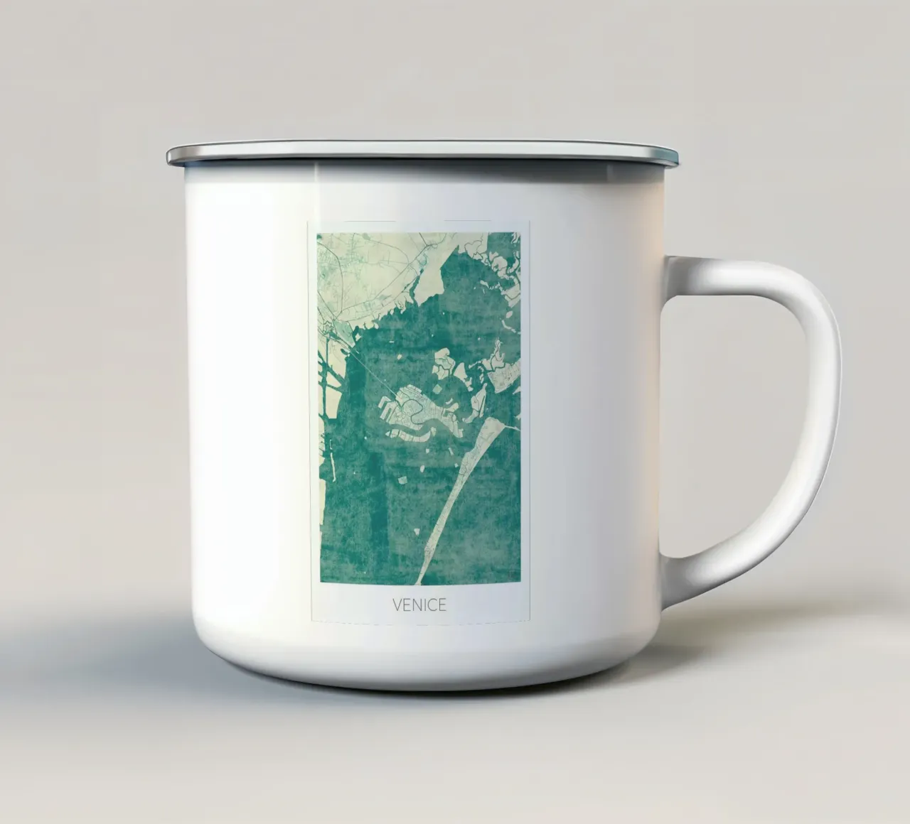 Venice Vintage tazza in smalto da Hubert Roguski