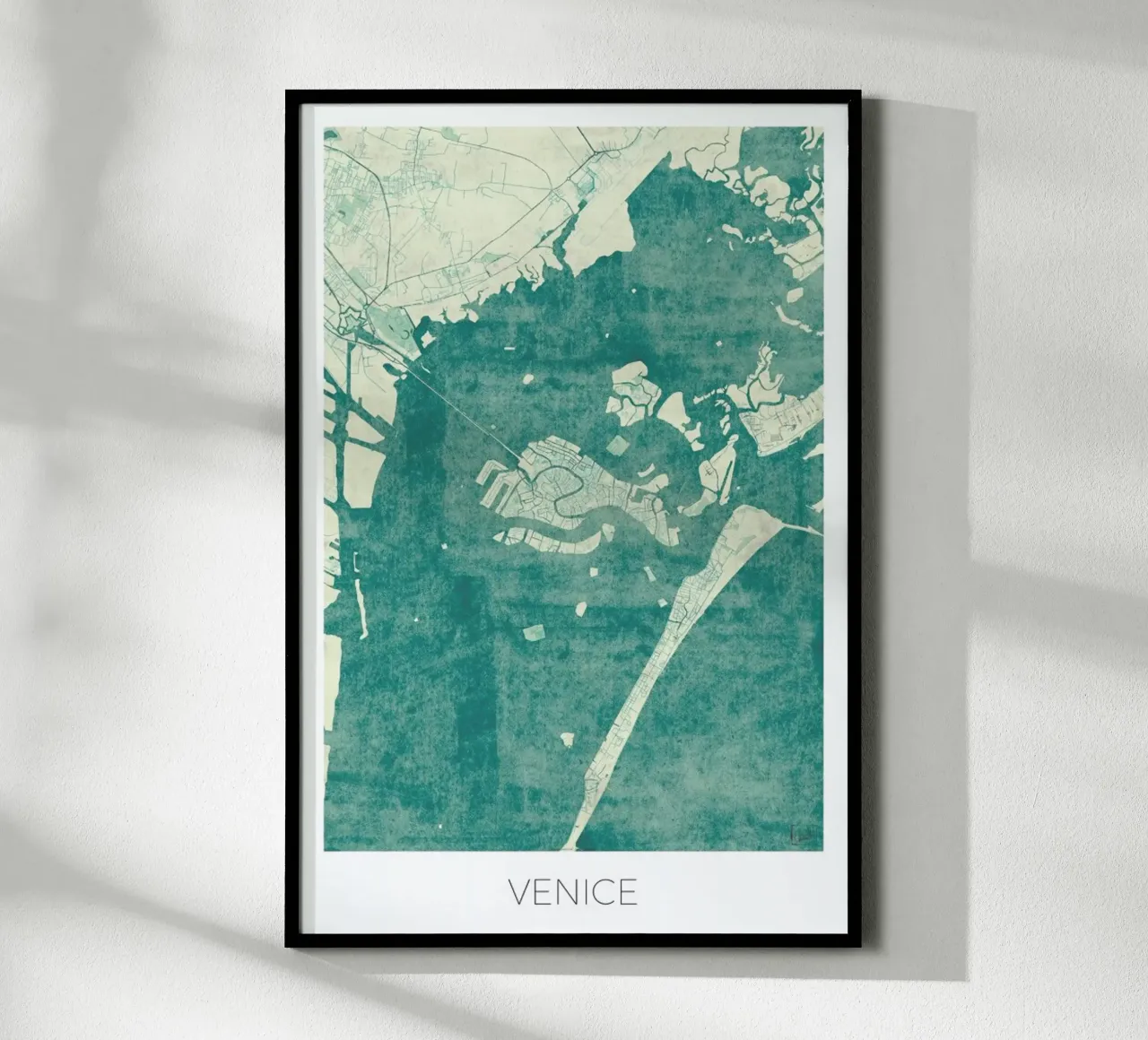 Venice Vintage poster con telaio in alluminio da Hubert Roguski