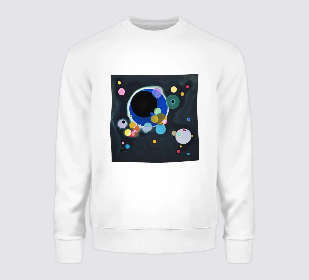 Wassily Kandinsky - Diversi cerchi felpa da William Store