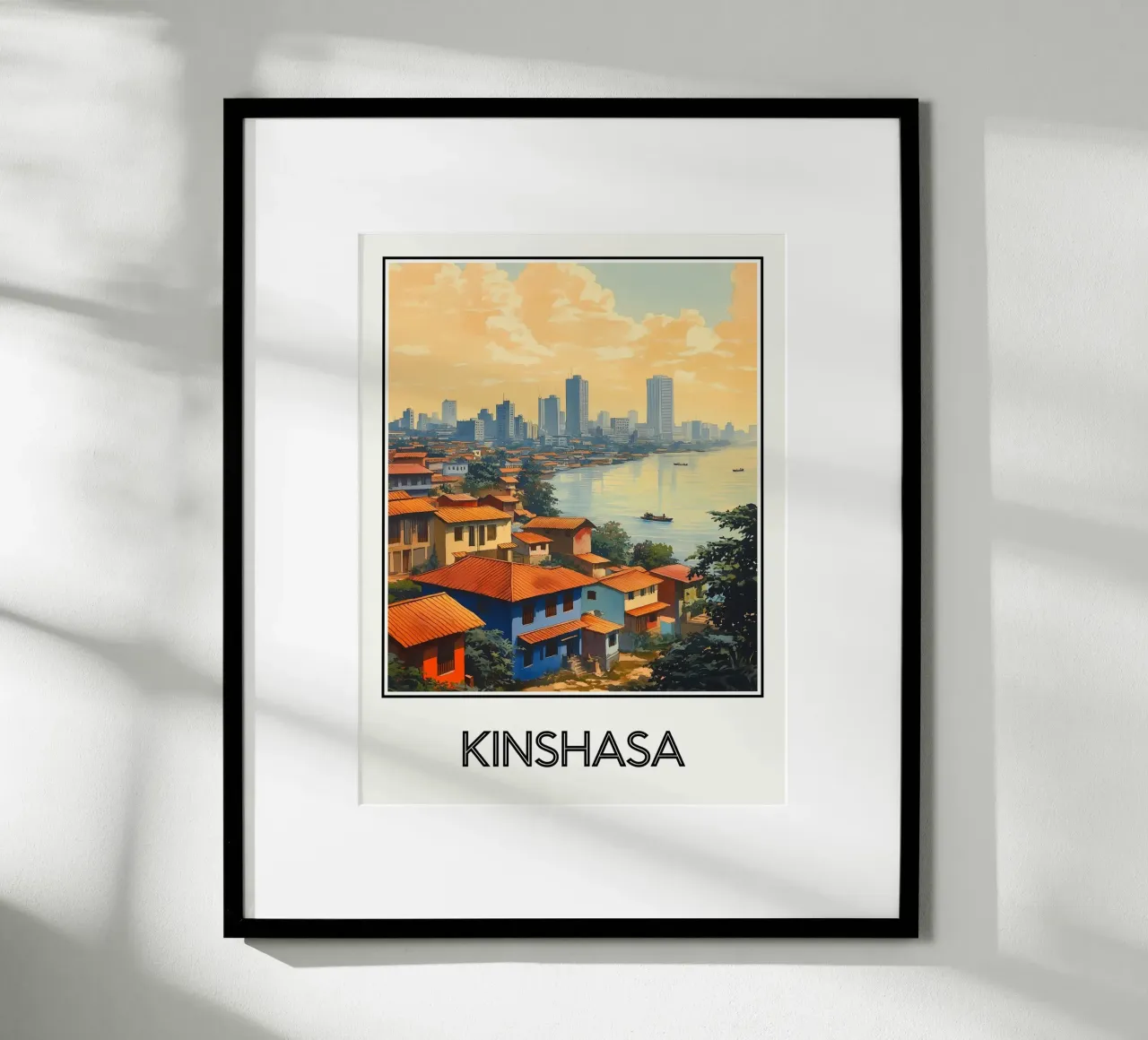 Kinshasa poster da Frame the World