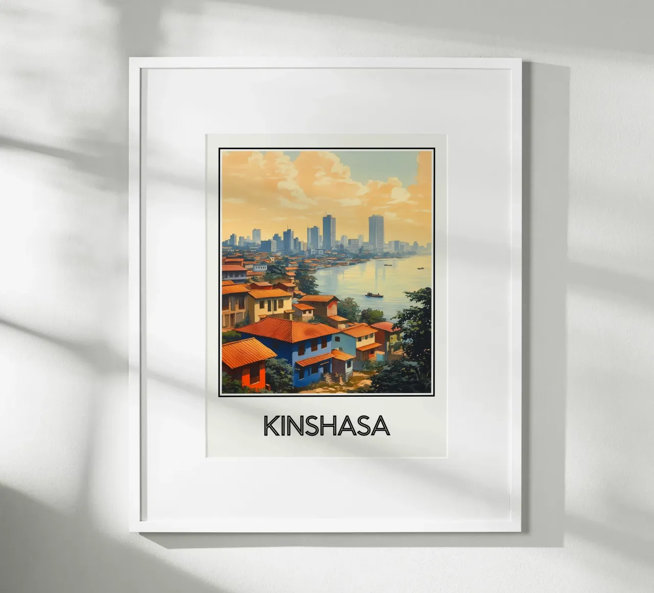 Kinshasa poster da Frame the World