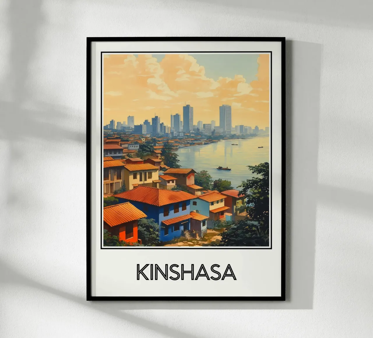 Kinshasa poster da Frame the World