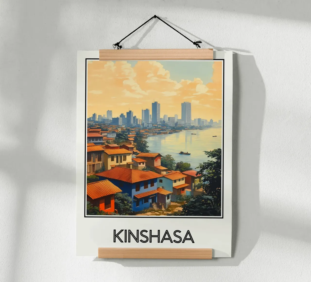 Kinshasa poster da Frame the World