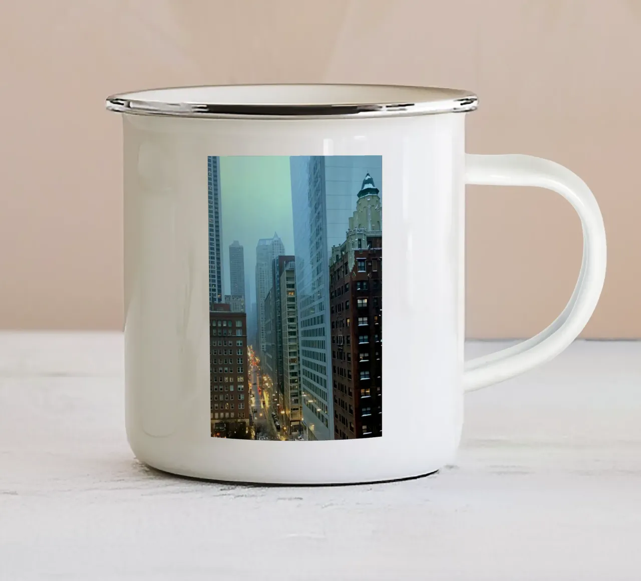 New York tazza in smalto da SteffisNatursicht