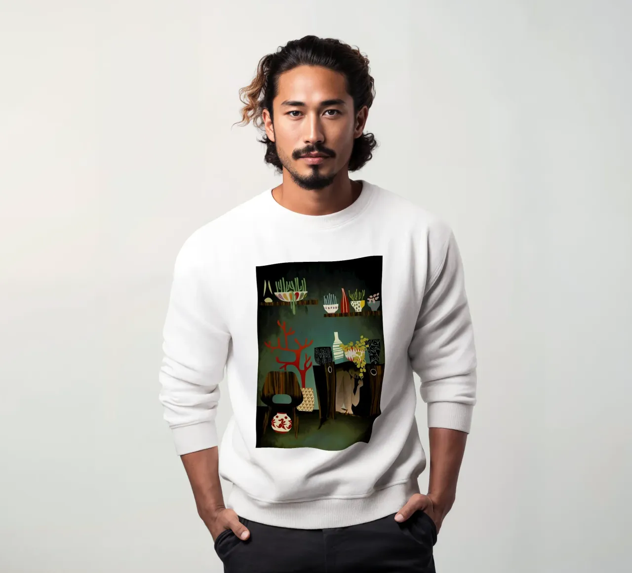 Blumenladen sweatshirt by Lesja Chernish