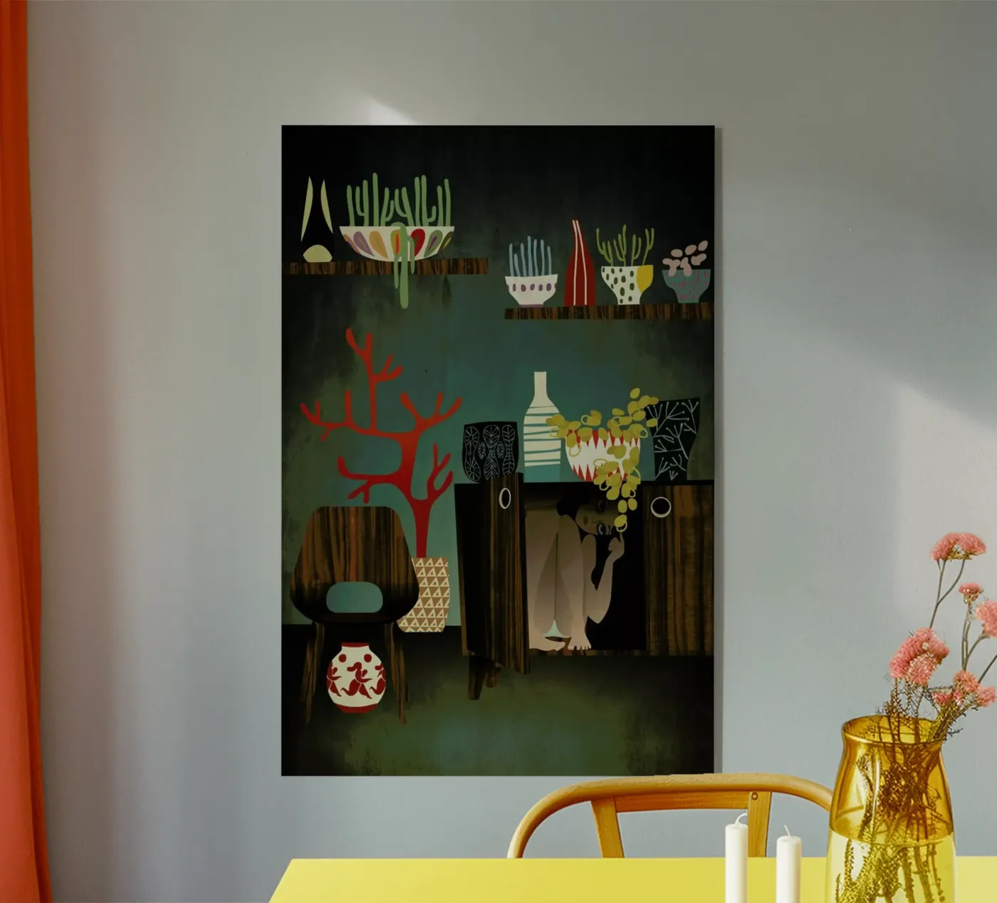 Blumenladen plexiglass da Lesja Chernish