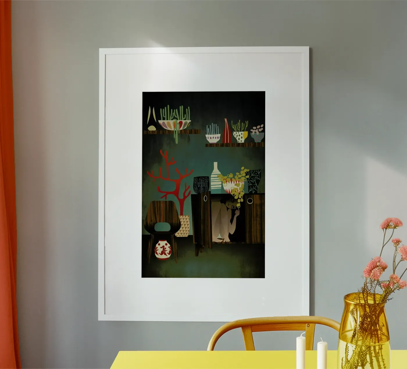 Blumenladen poster van Lesja Chernish