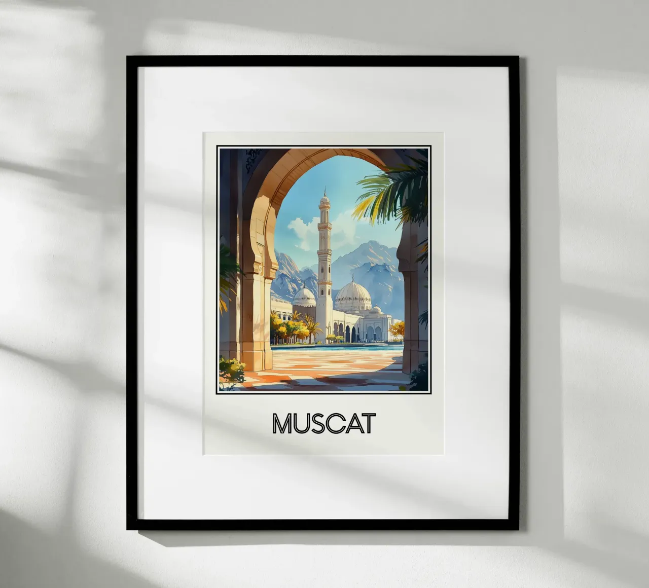 Mascate poster da Frame the World