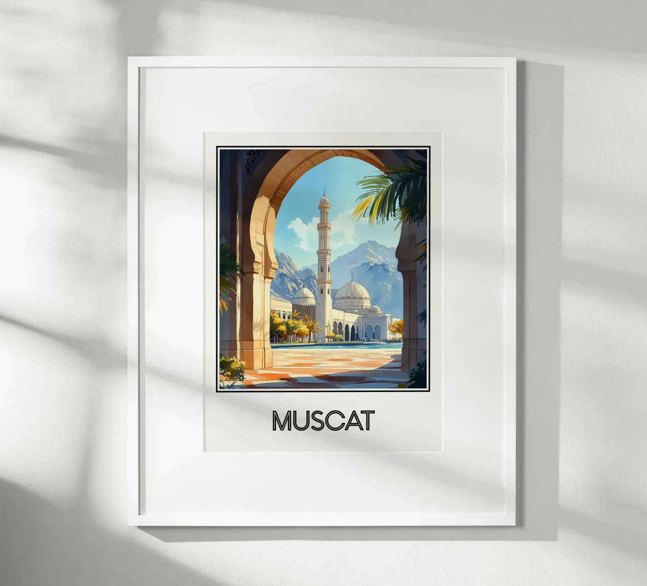 Mascate poster da Frame the World