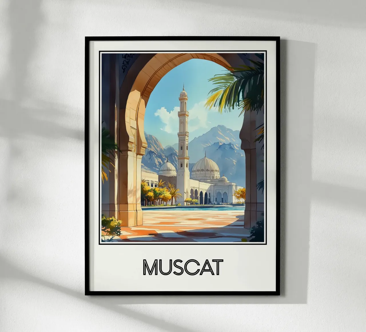 Mascate poster da Frame the World