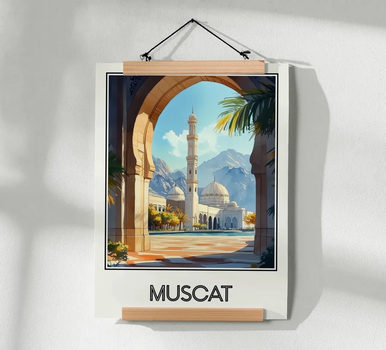 Mascate poster da Frame the World