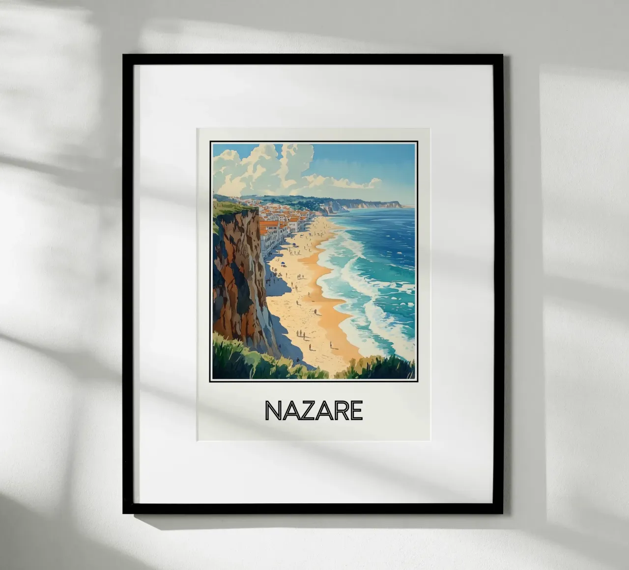 Nazaré poster da Frame the World