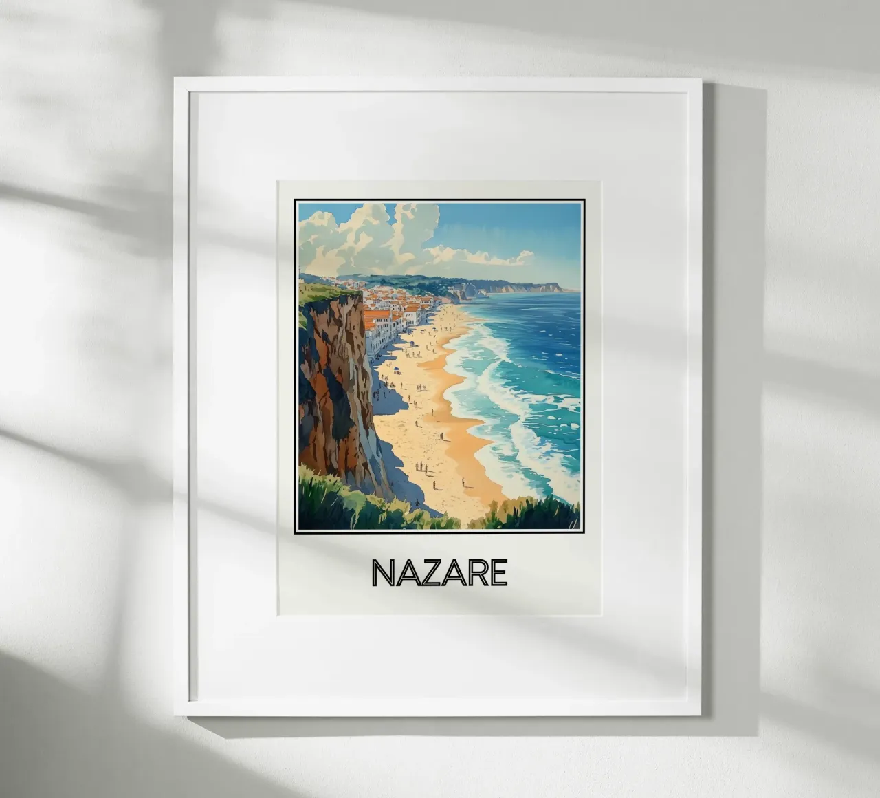 Nazaré poster da Frame the World