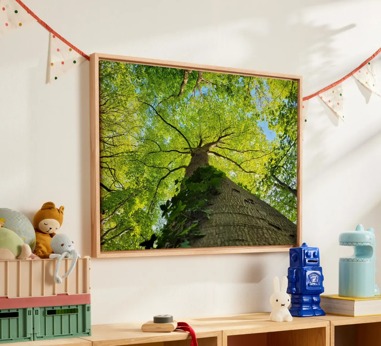 Arbre en forêt acrylic glass by Estelle Création