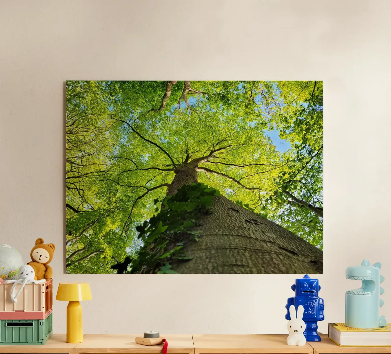 Arbre en forêt acrylic glass by Estelle Création