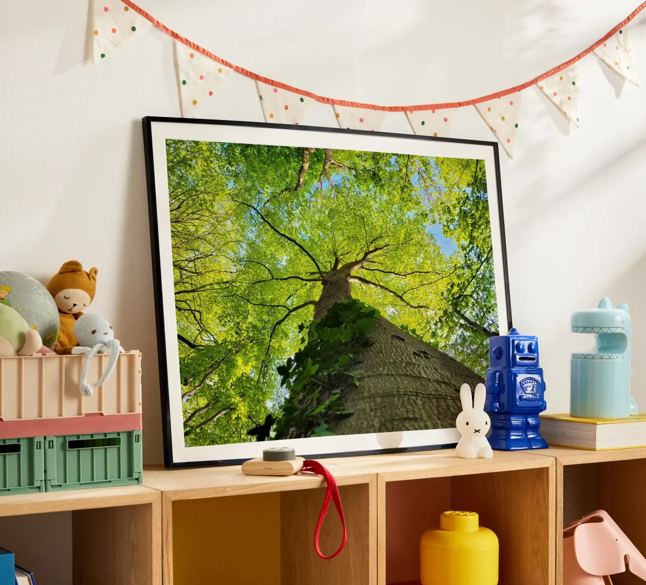 Arbre en forêt poster da Estelle Création