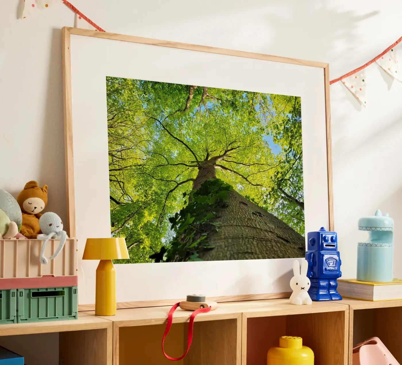 Arbre en forêt poster da Estelle Création