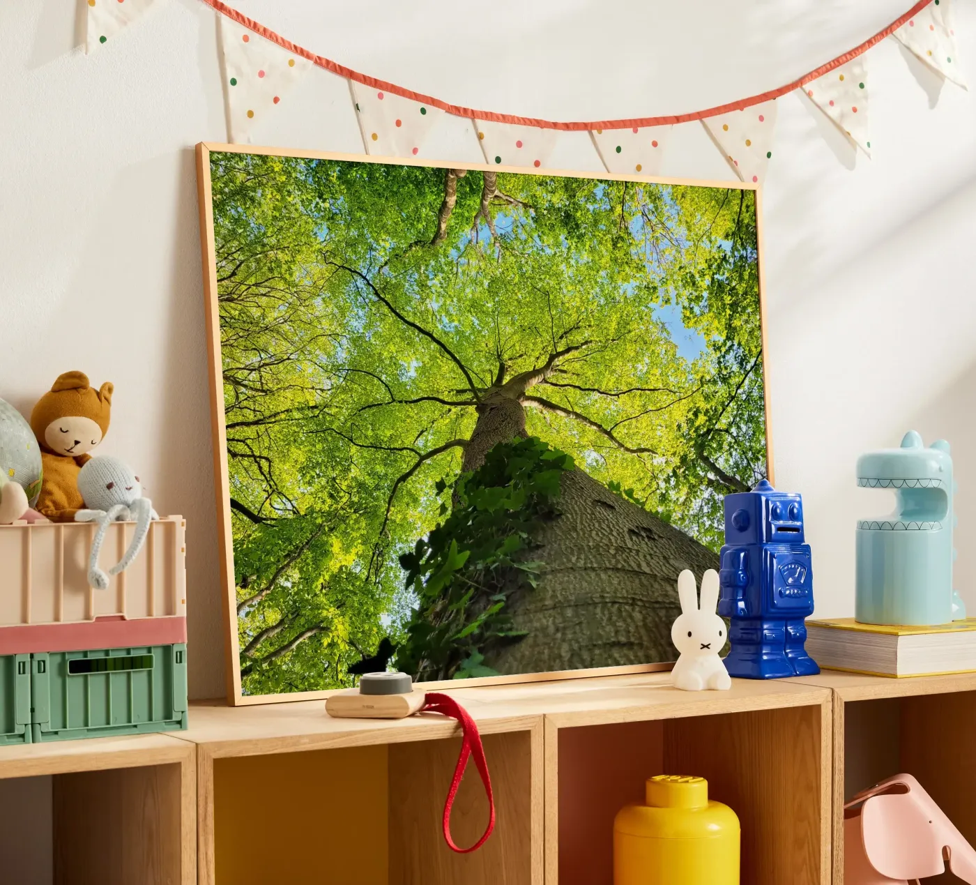 Arbre en forêt poster da Estelle Création