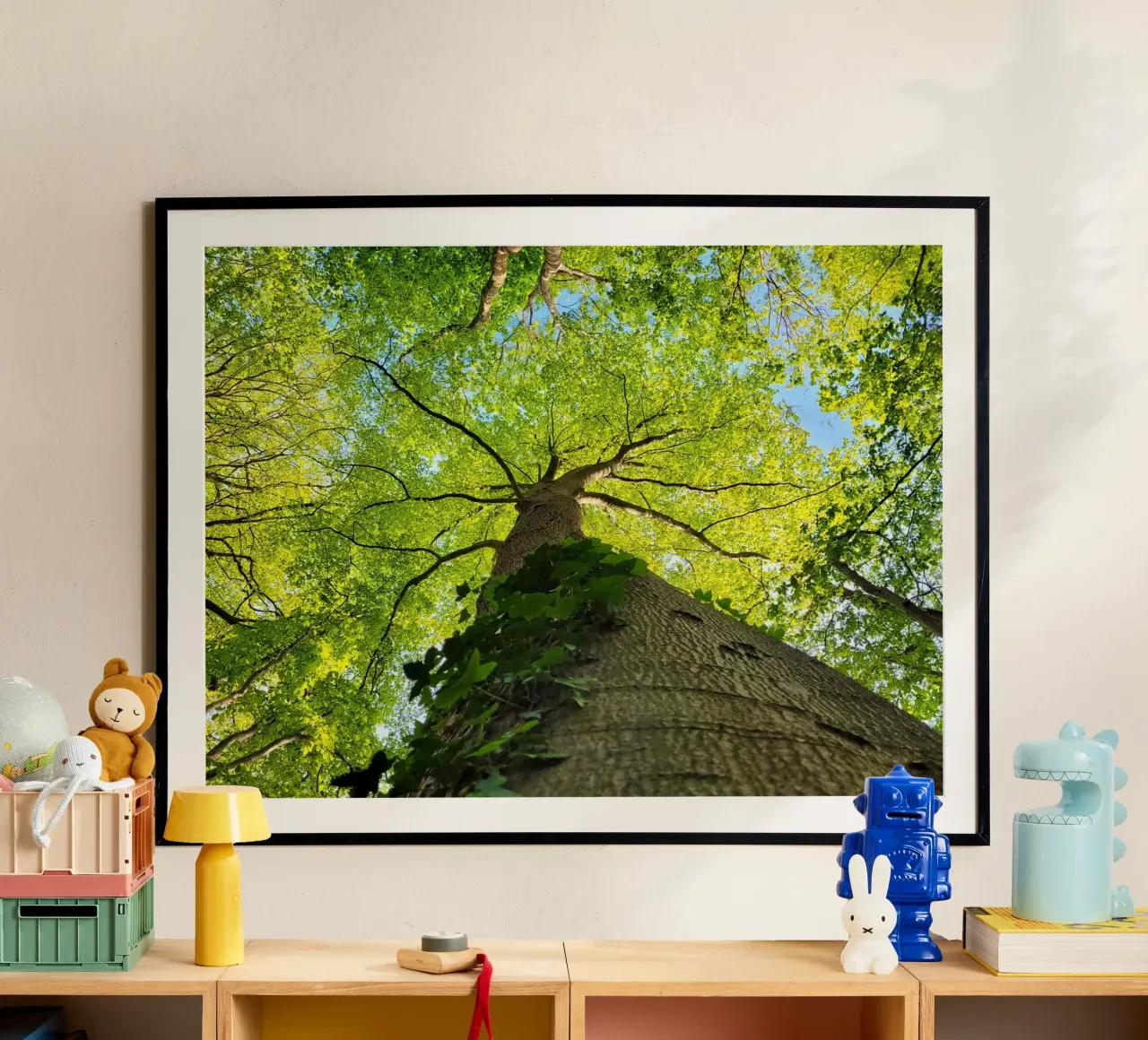 Arbre en forêt poster da Estelle Création