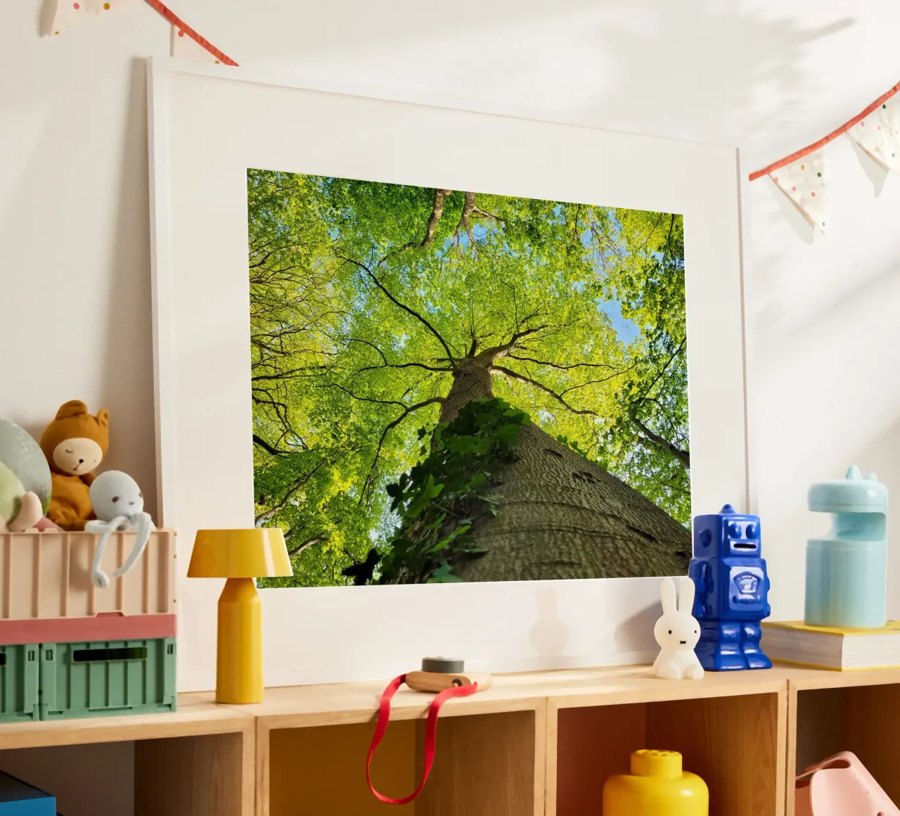 Arbre en forêt poster da Estelle Création