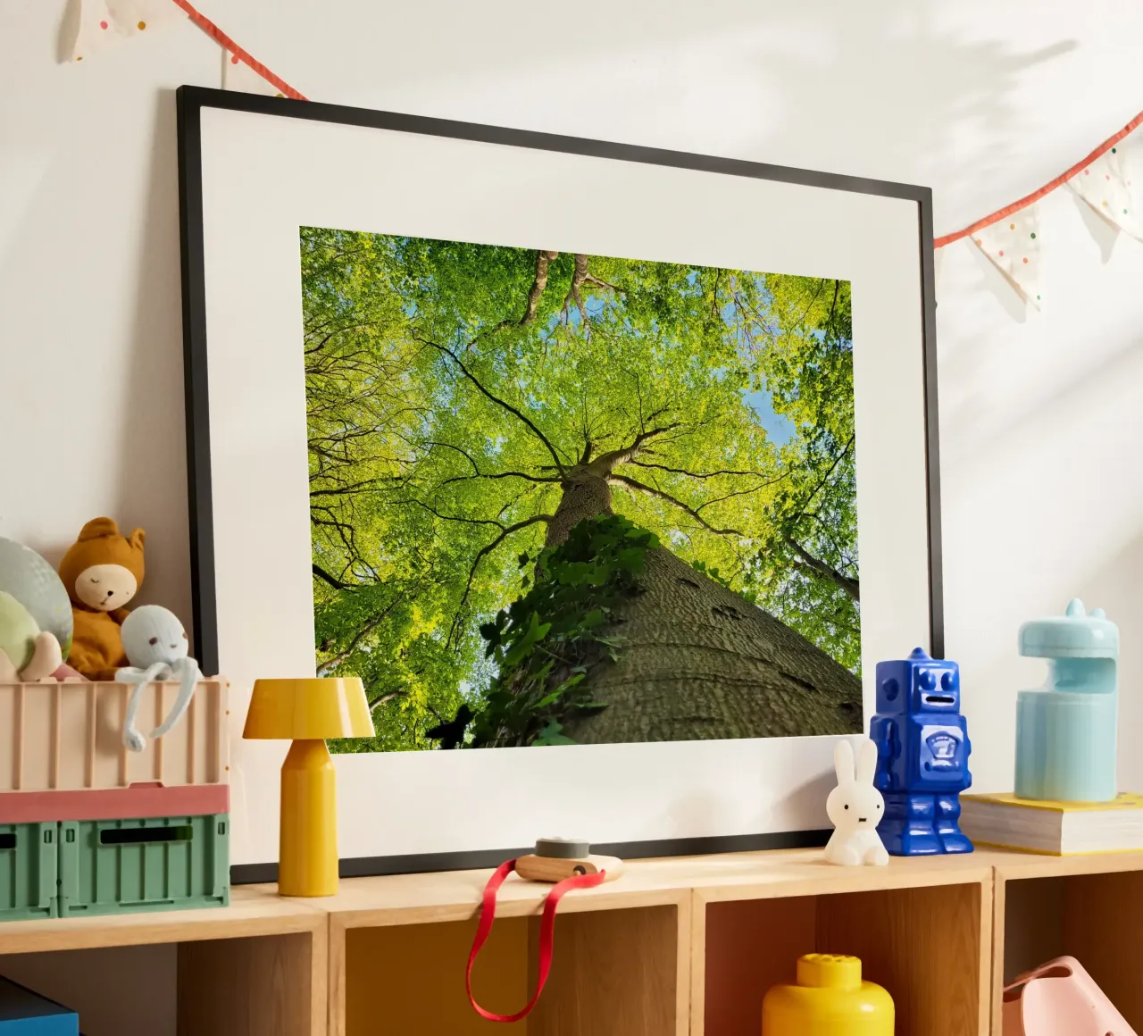 Arbre en forêt poster da Estelle Création