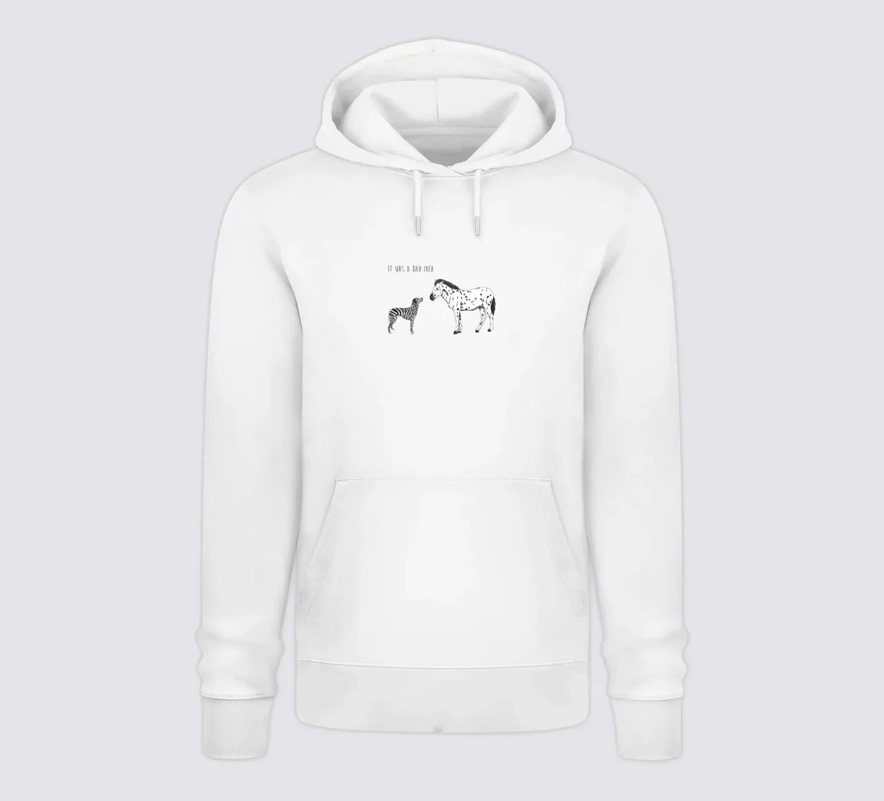 Bad Idea felpa con cappuccio da Balazs Solti