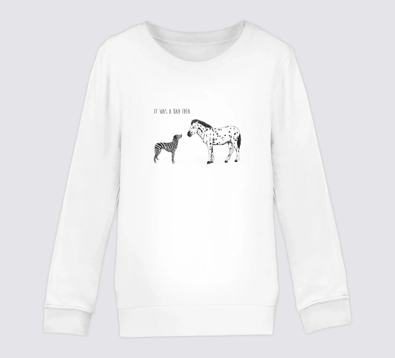 Bad Idea sudadera para niño de Balazs Solti