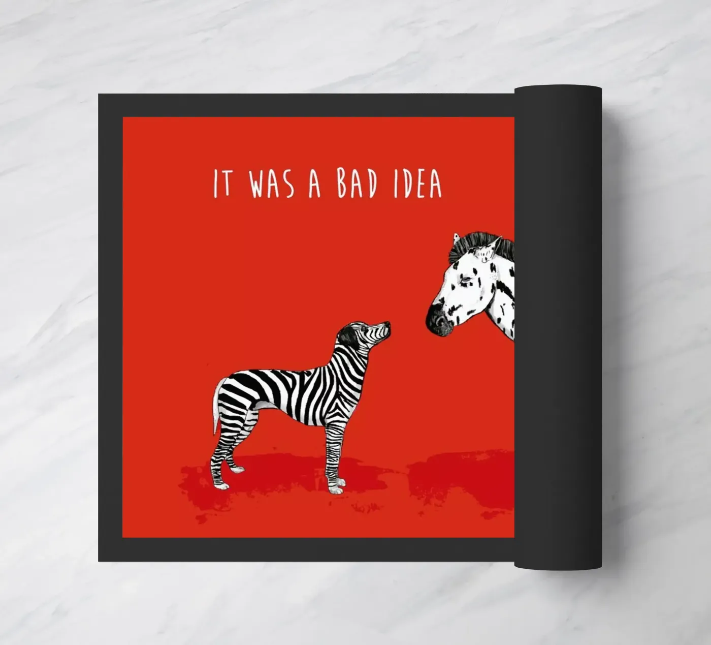 Bad Idea paillasson de Balazs Solti