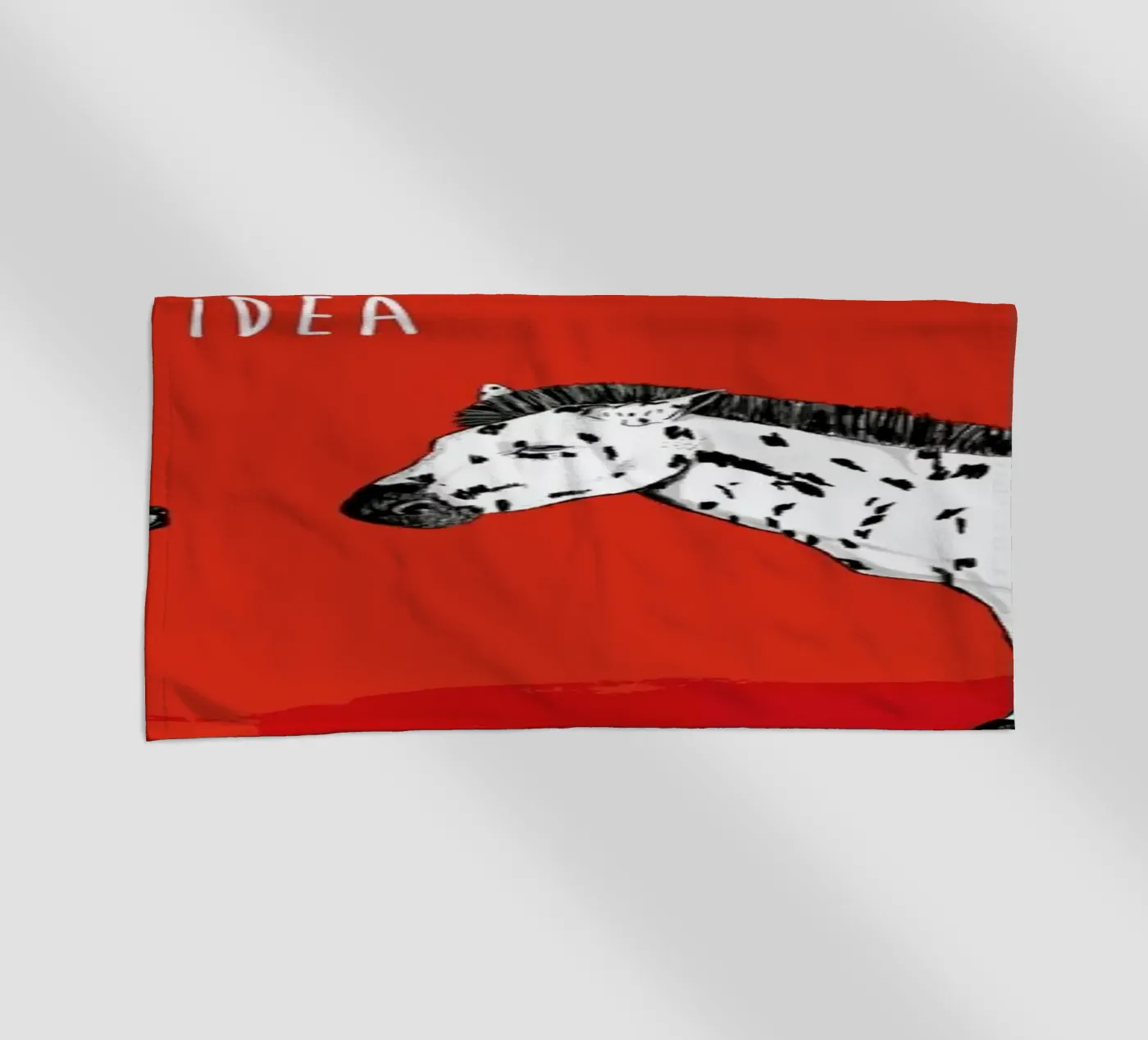 Bad Idea strandhanddoek van Balazs Solti