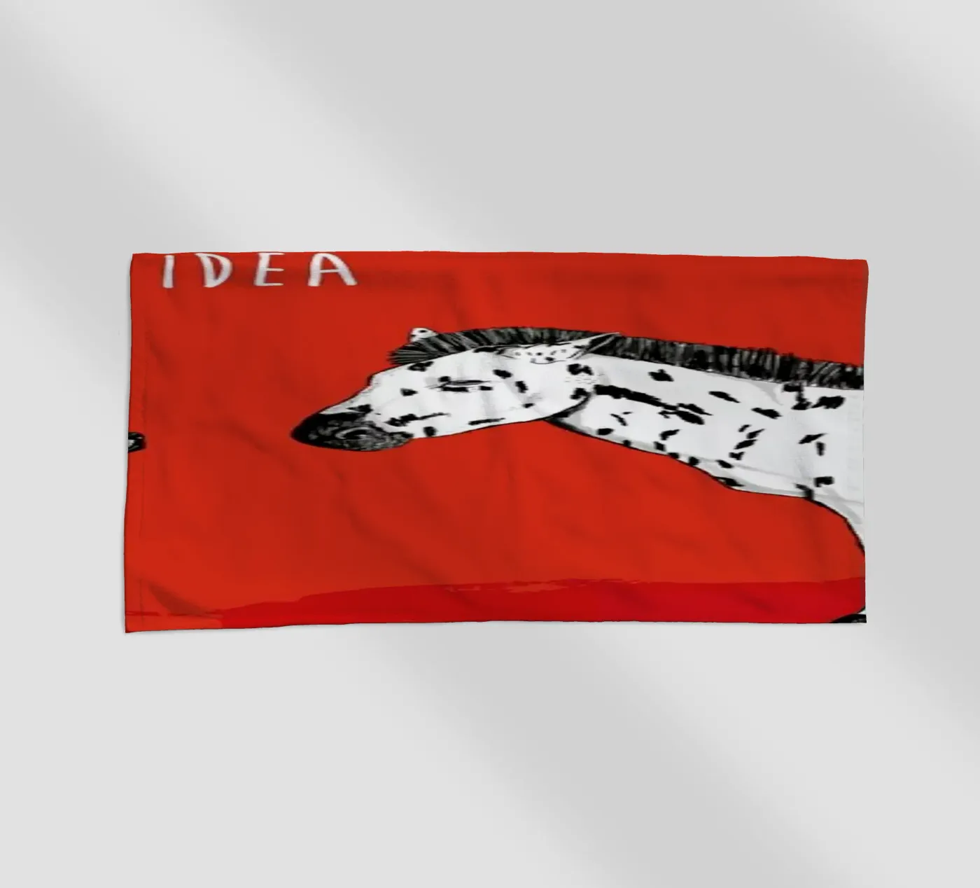 Bad Idea beach towel by Balazs Solti