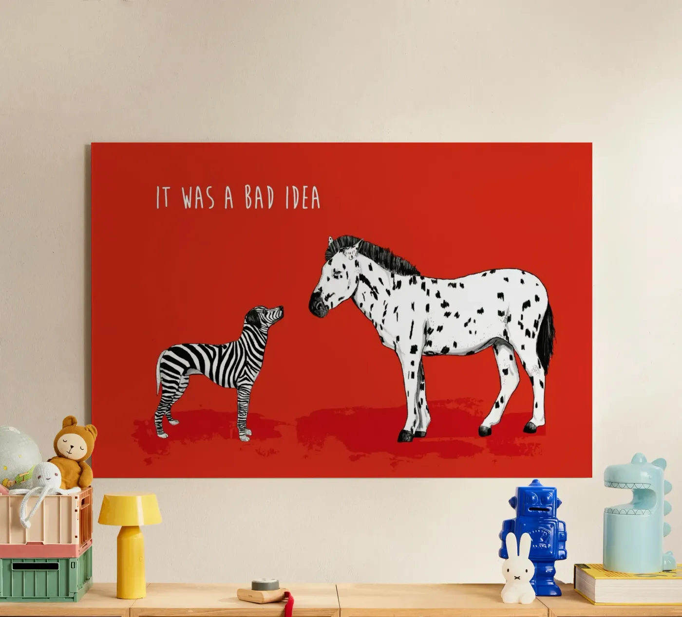 Bad Idea Acryl-Glas von Balazs Solti