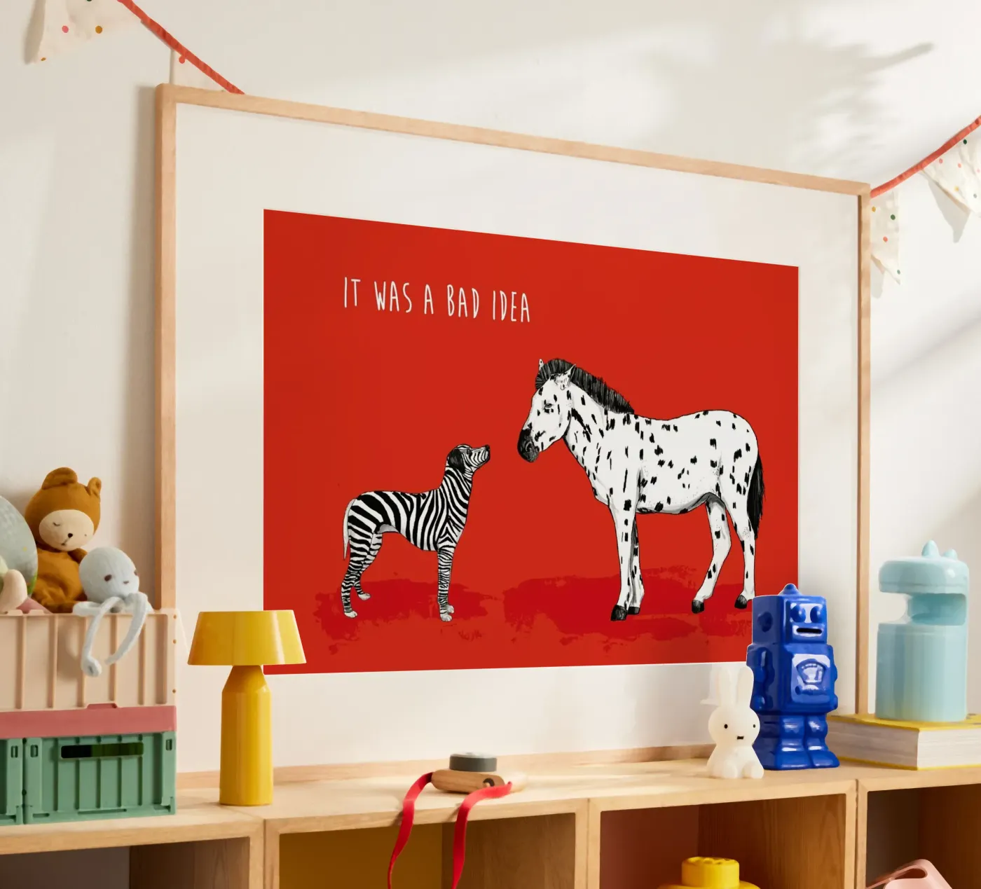 Bad Idea Poster von Balazs Solti