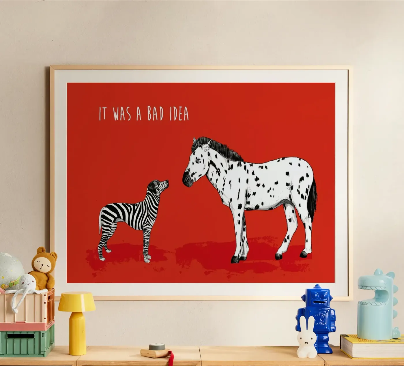 Bad Idea Poster von Balazs Solti