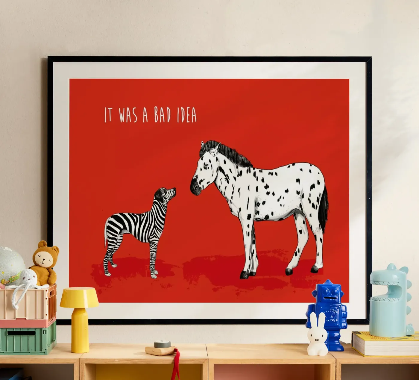 Bad Idea Poster von Balazs Solti