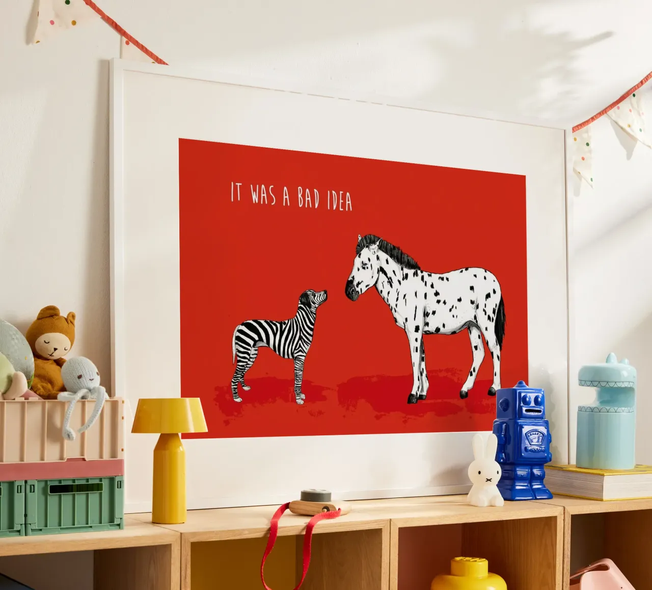 Bad Idea poster by Balazs Solti