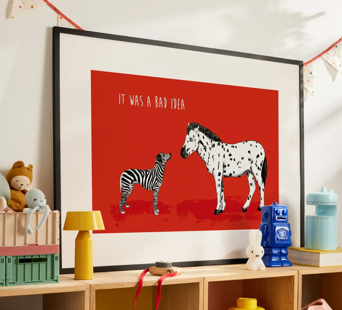 Bad Idea Poster von Balazs Solti