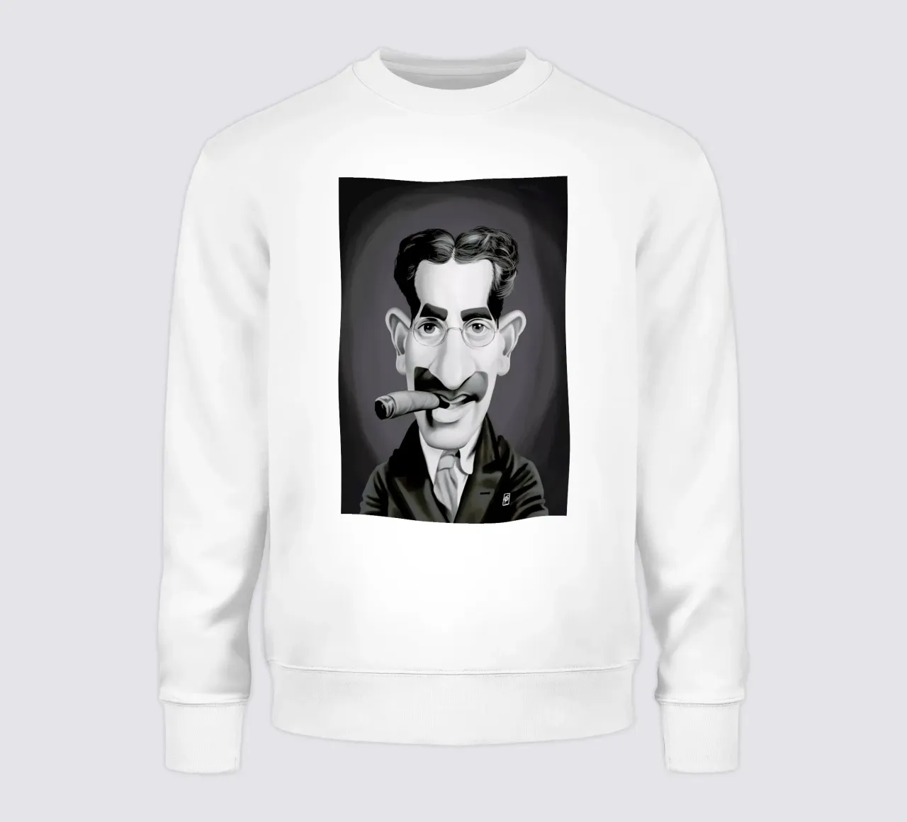 Groucho Marx felpa da Rob Art | Illustration