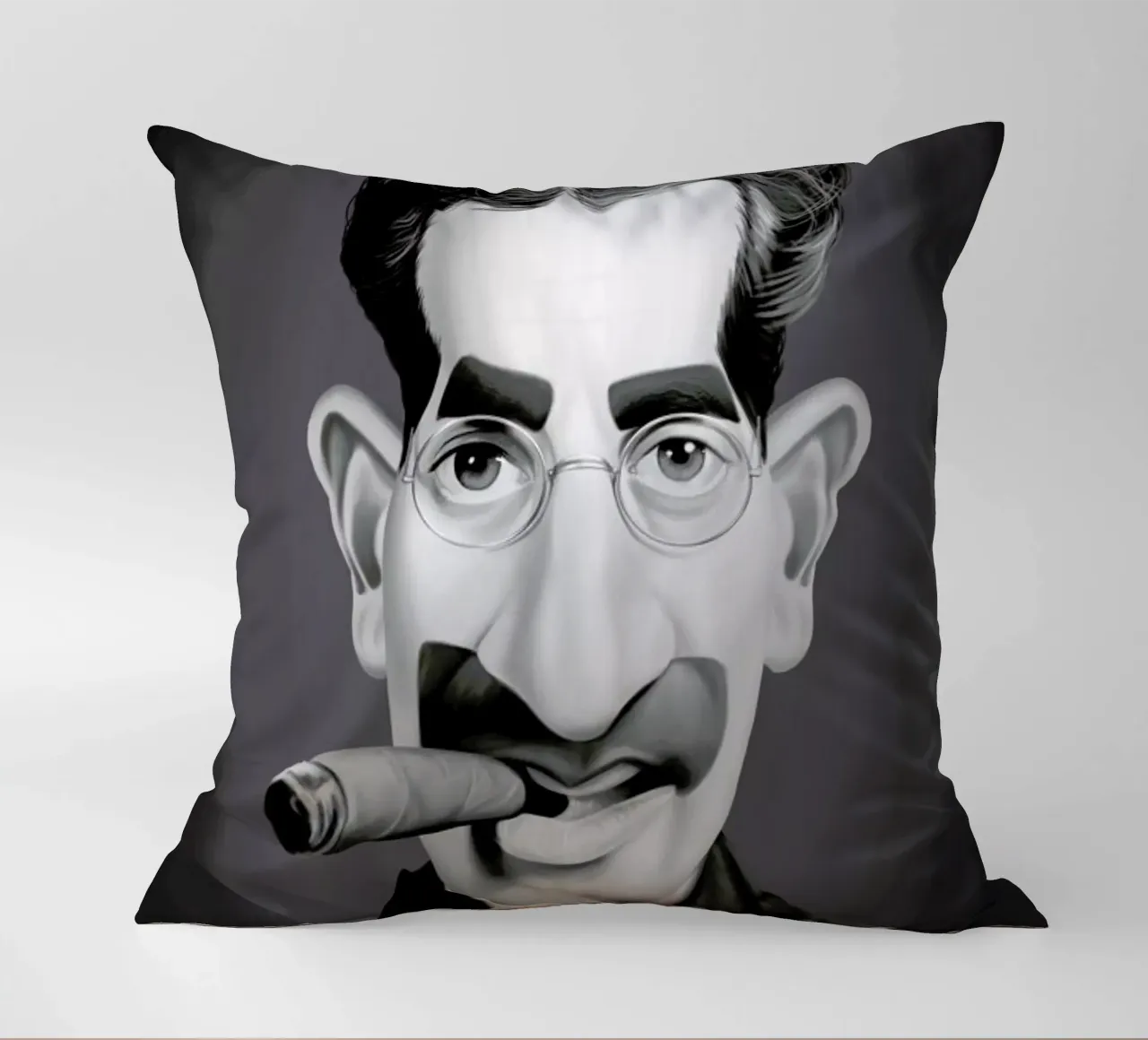 Groucho Marx cuscino da Rob Art | Illustration