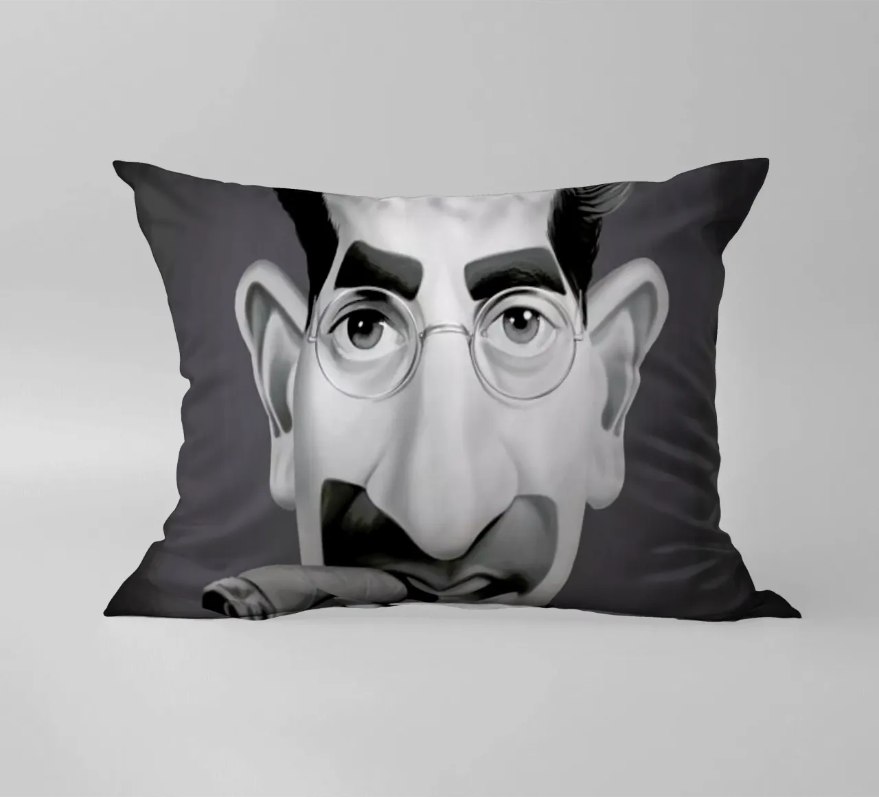 Groucho Marx cuscino da Rob Art | Illustration