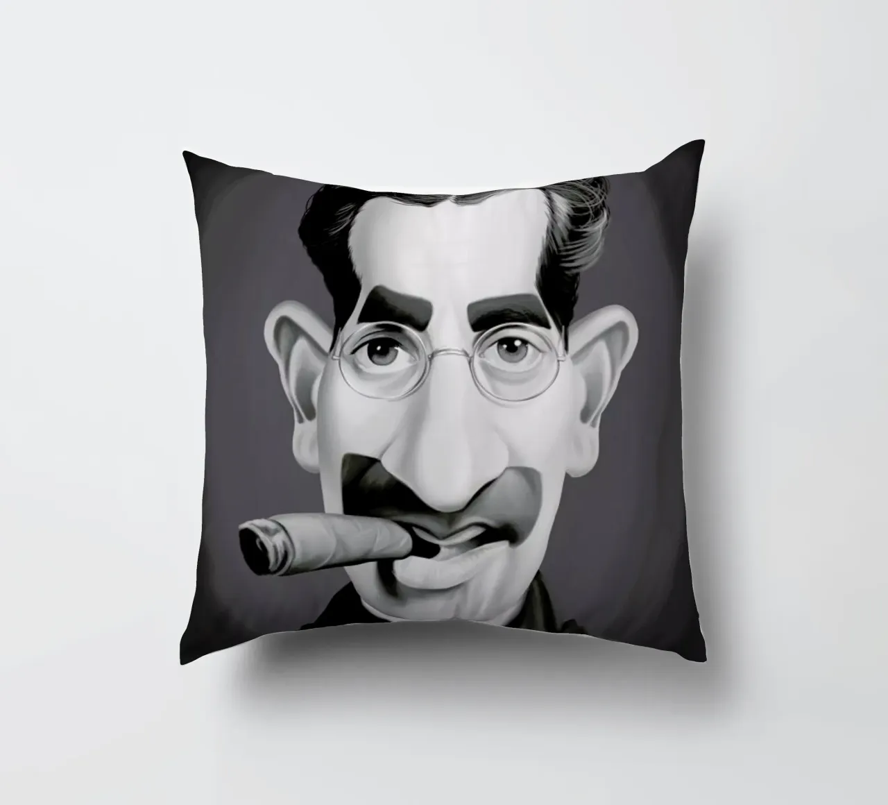 Groucho Marx cuscino da Rob Art | Illustration