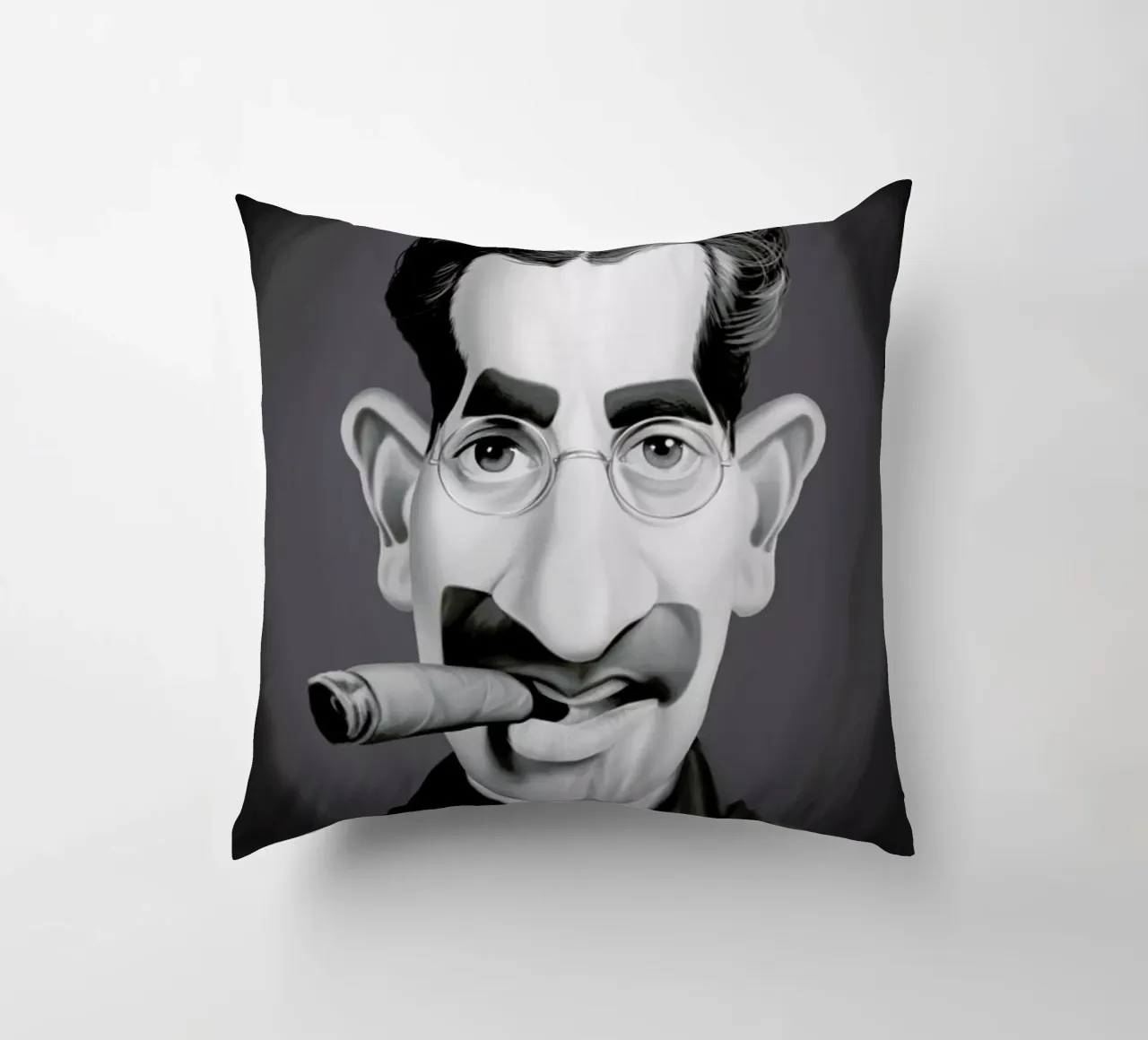 Groucho Marx cuscino da Rob Art | Illustration