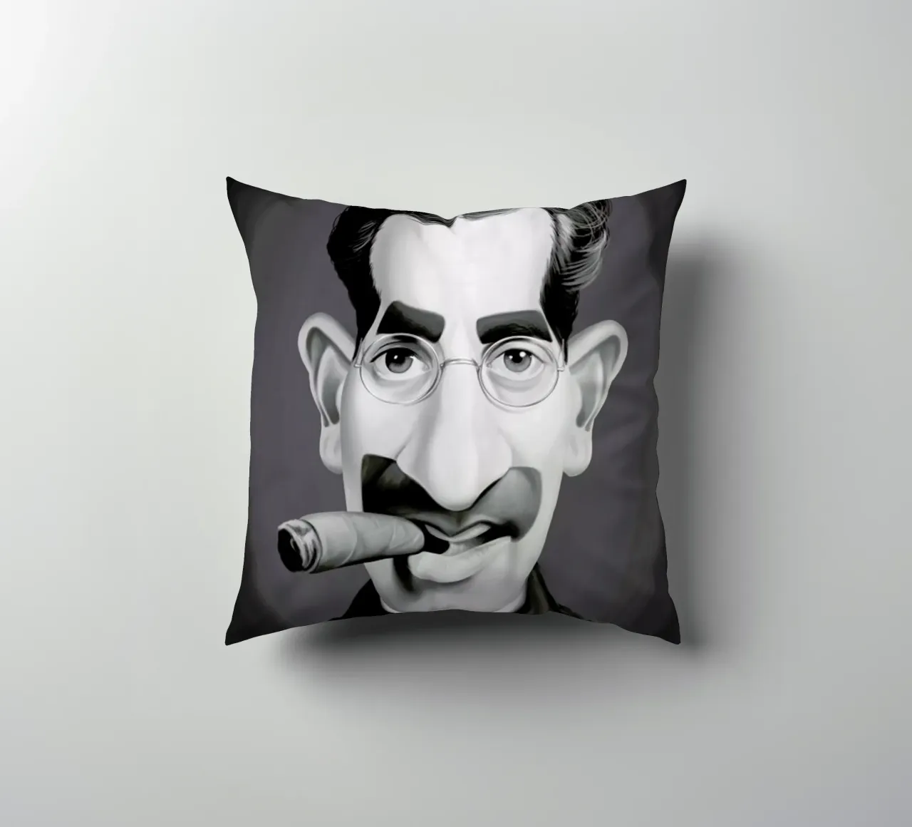 Groucho Marx cuscino da Rob Art | Illustration