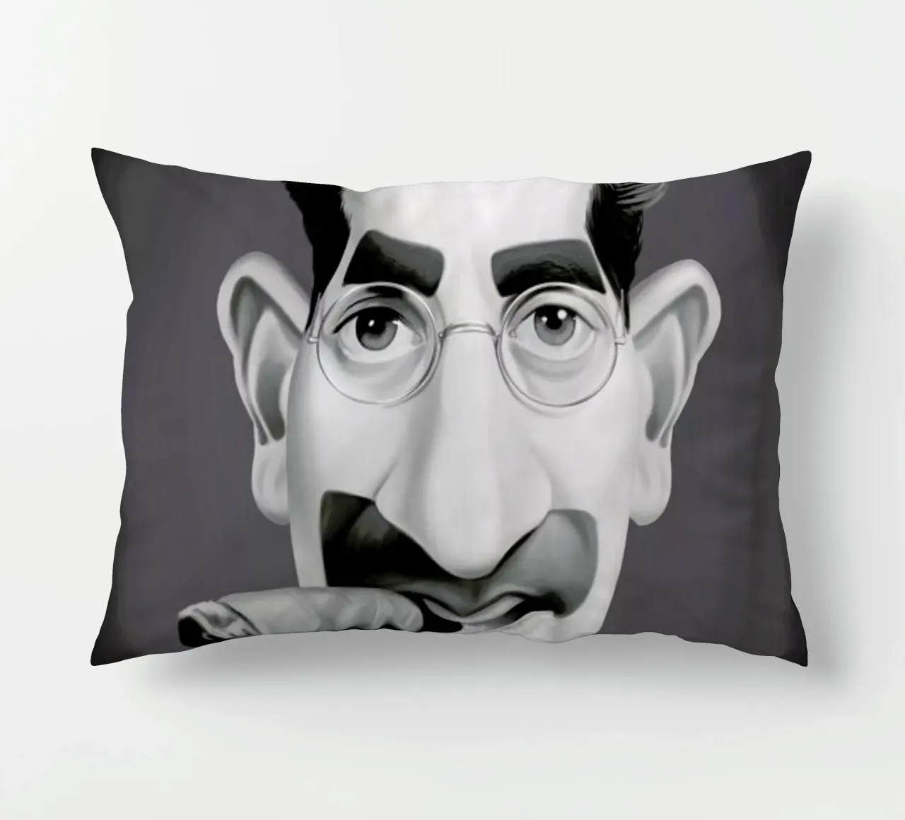 Groucho Marx cuscino da Rob Art | Illustration