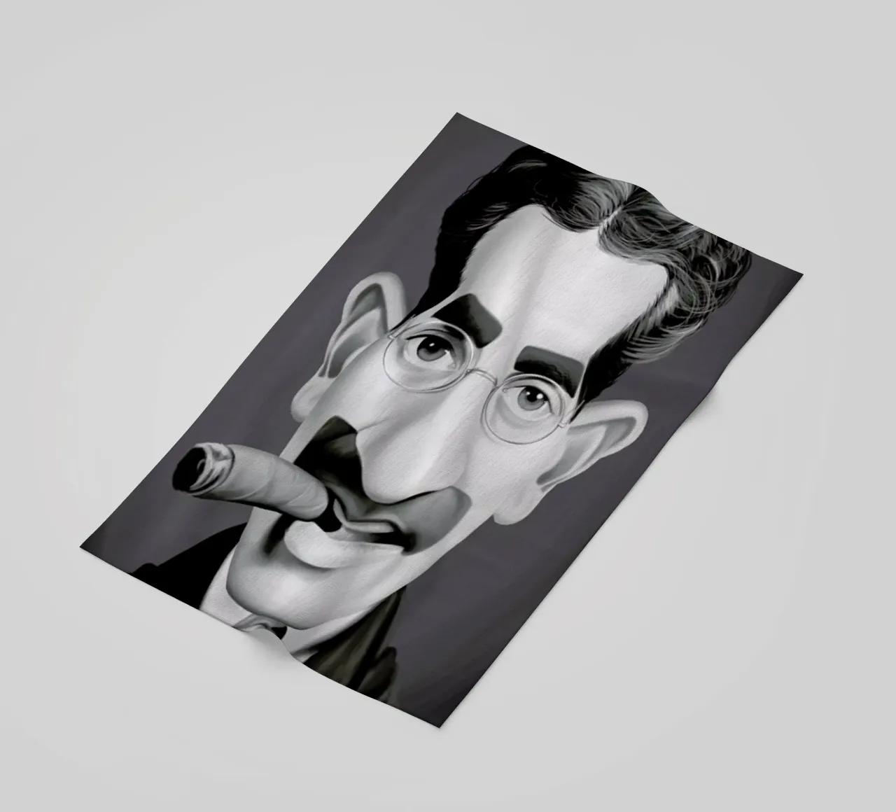 Groucho Marx telo mare da Rob Art | Illustration